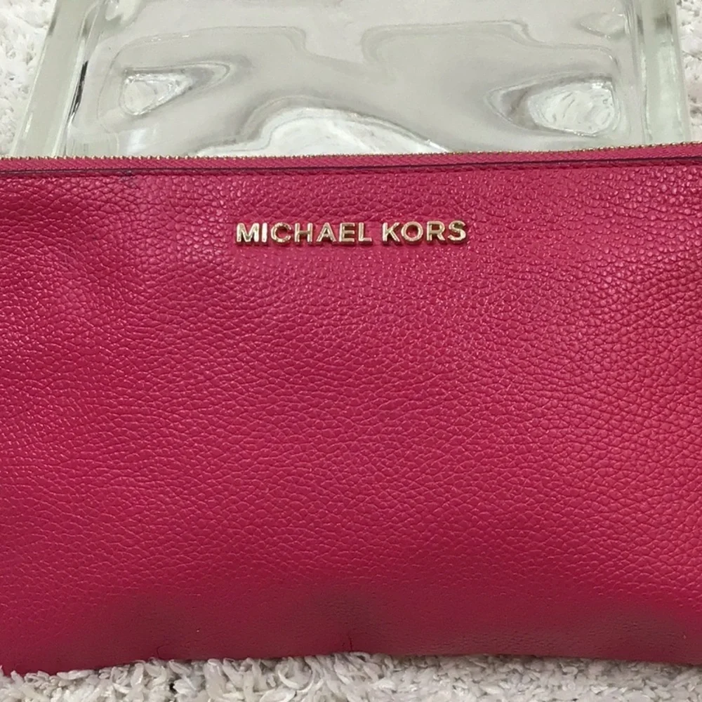 Michael Kors pebbled leather